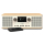 Radio i budzik PURE Classic C-D6 Cotton White/Oak EU/UK